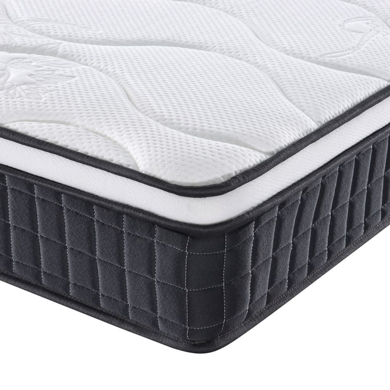 Saltea cu arcuri Bonell Mediu 80 x 200 cm Alb
