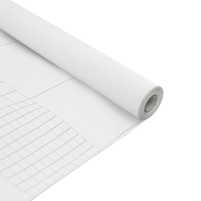 Folii fereastra, mată, alb, PVC