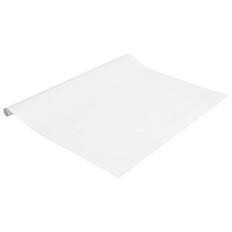 Folii fereastra, mată, alb, PVC