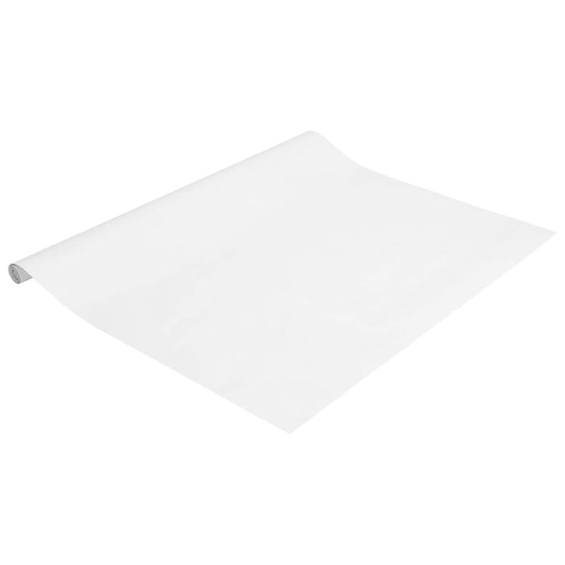 Folii fereastra, mată, alb, PVC