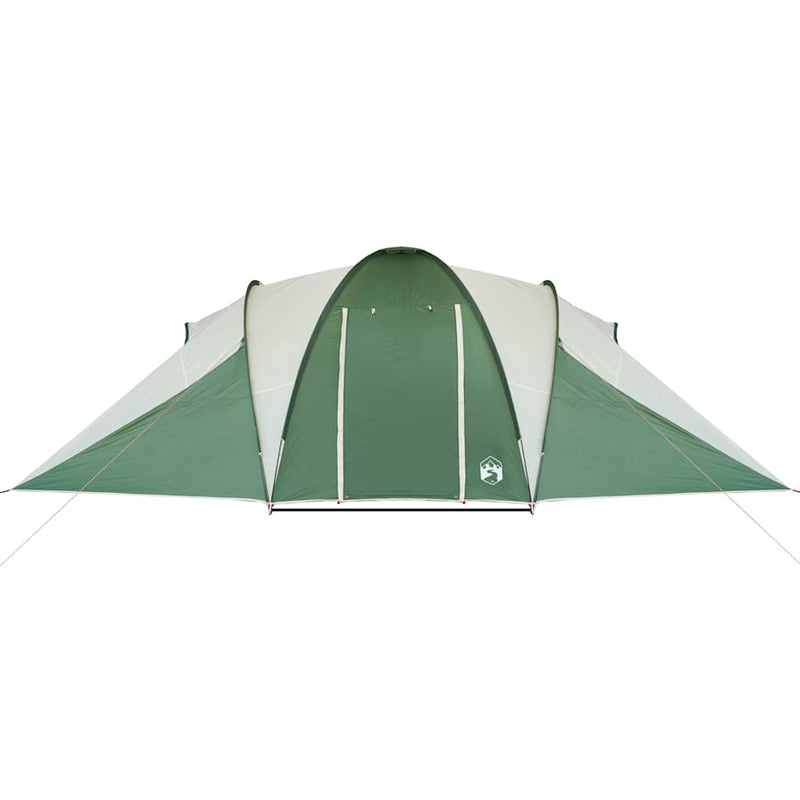 Cort de camping cupolă pentru 6 persoane, verde, impermeabil
