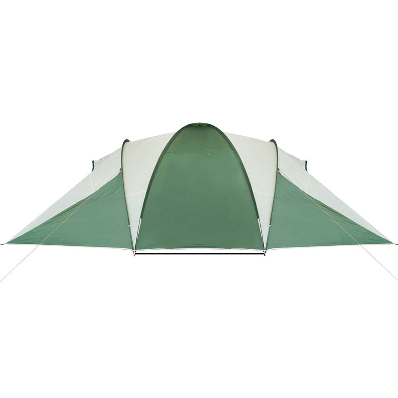 Cort de camping cupolă pentru 6 persoane, verde, impermeabil