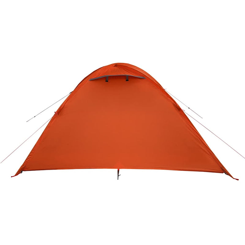 Cort de camping pentru 4 persoane, portocaliu, impermeabil