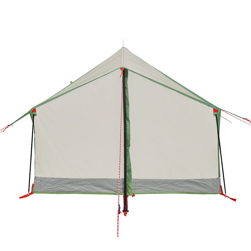Cort de camping pentru 2 persoane, verde, impermeabil