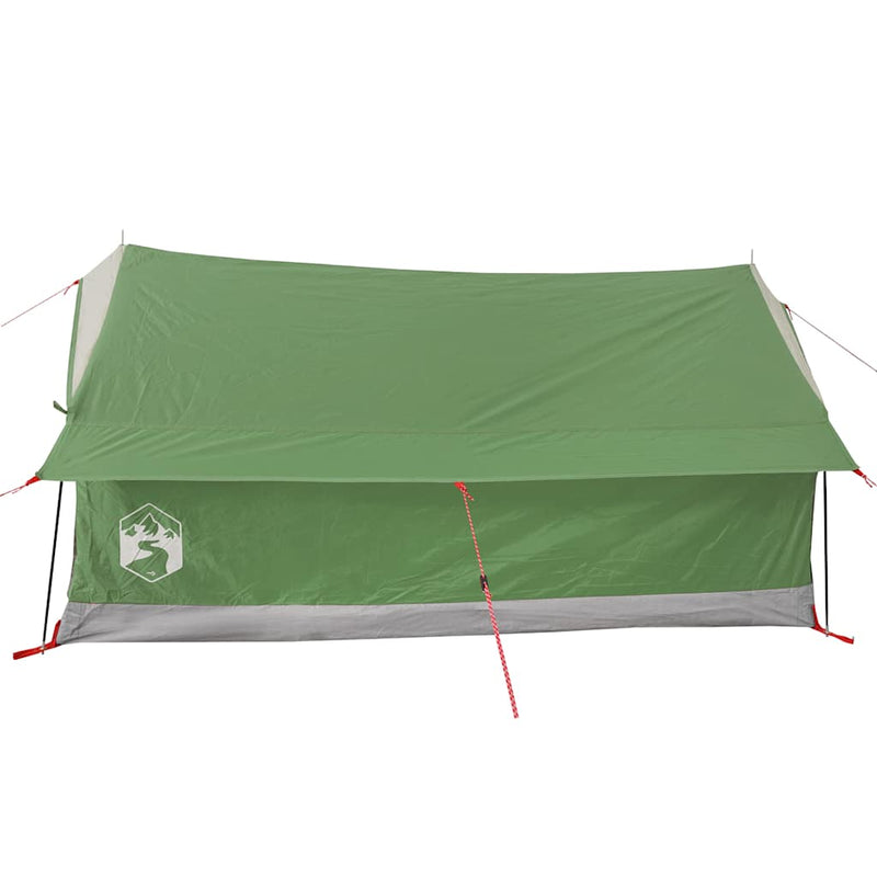 Cort de camping pentru 2 persoane, verde, impermeabil