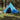 Cort de camping tipi pentru 4 persoane, albastru, impermeabil