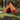 Cort de camping tipi pentru 4 persoane, portocaliu, impermeabil