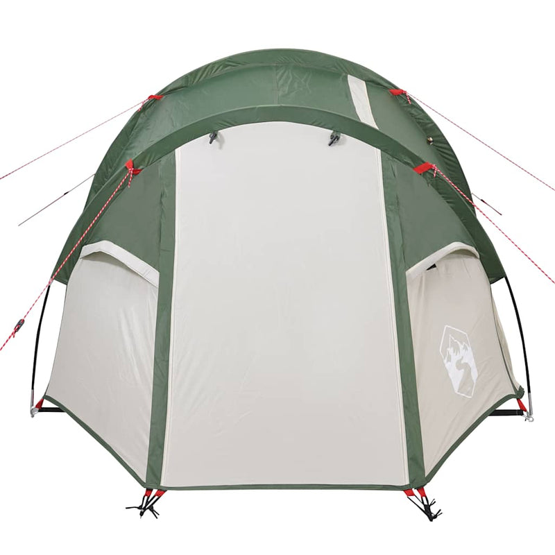 Cort de camping pentru 2 persoane, verde, impermeabil