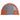 Cort de camping tunel 4 persoane, gri/portocaliu, impermeabil