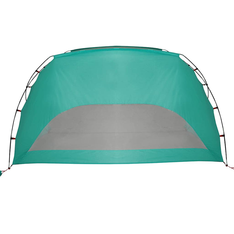 Cort de plajă, verde marin, 274x178x170/148 cm, poliester 185T