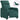 Fotoliu rabatabil electric, verde închis, material textil