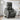 Fotoliu de masaj rabatabil cu ridicare, gri închis, textil