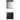 Set mobilier de baie „BERG”, 2 piese, negru, lemn masiv de pin