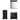 Set mobilier baie, 3 piese, „BERG” , negru, lemn masiv de pin