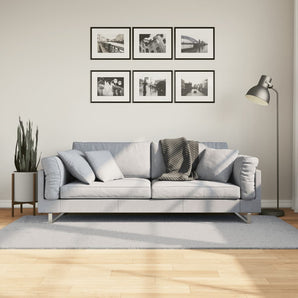 Covor HUARTE, fir scurt, moale și lavabil, gri, 100x200 cm