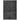 Covor IZA aspect scandinav cu fire scurte, antracit,140x200cm