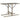Set bistro cu perne, 3 piese, gri deschis, poliratan