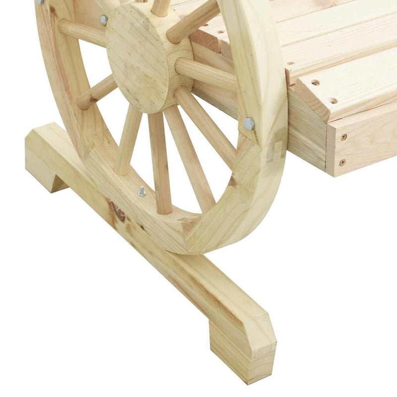 Scaun de grădină Adirondack, lemn masiv de brad
