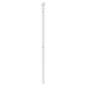 Tăblie de pat de schimb metalică, alb, 200 cm