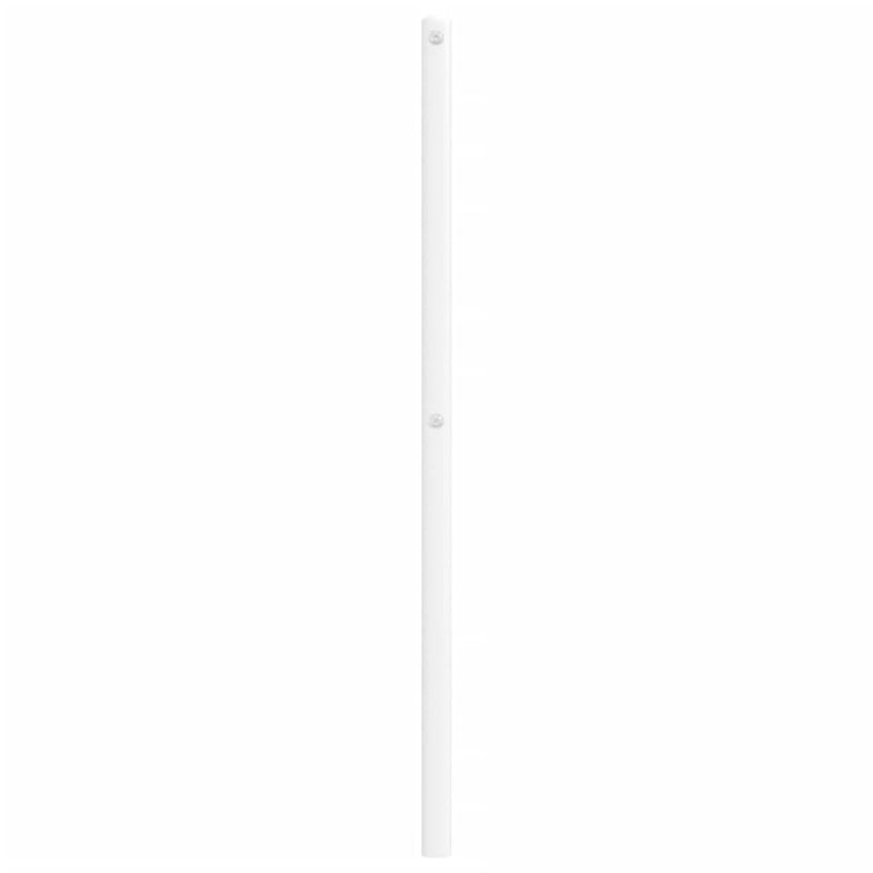 Tăblie de pat de schimb metalică, alb, 180 cm