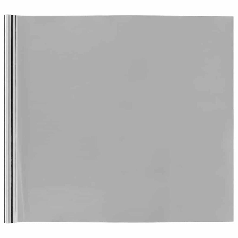 Folie solară, 5 buc., efect reflectorizant static argintiu, PVC