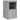 Dulap lateral cu lumini LED, gri sonoma, lemn prelucrat