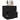 Noptiere cu lumini LED, 2 buc., negru, lemn prelucrat