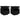 Noptiere cu lumini LED, 2 buc., negru, 40x39x48,5 cm