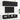 Comode TV de perete, 2 buc., negru, 40x30x30 cm, lemn prelucrat