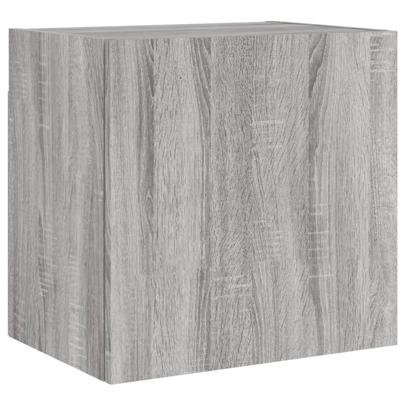 Comodă TV de perete, gri sonoma 40,5x30x40 cm lemn prelucrat