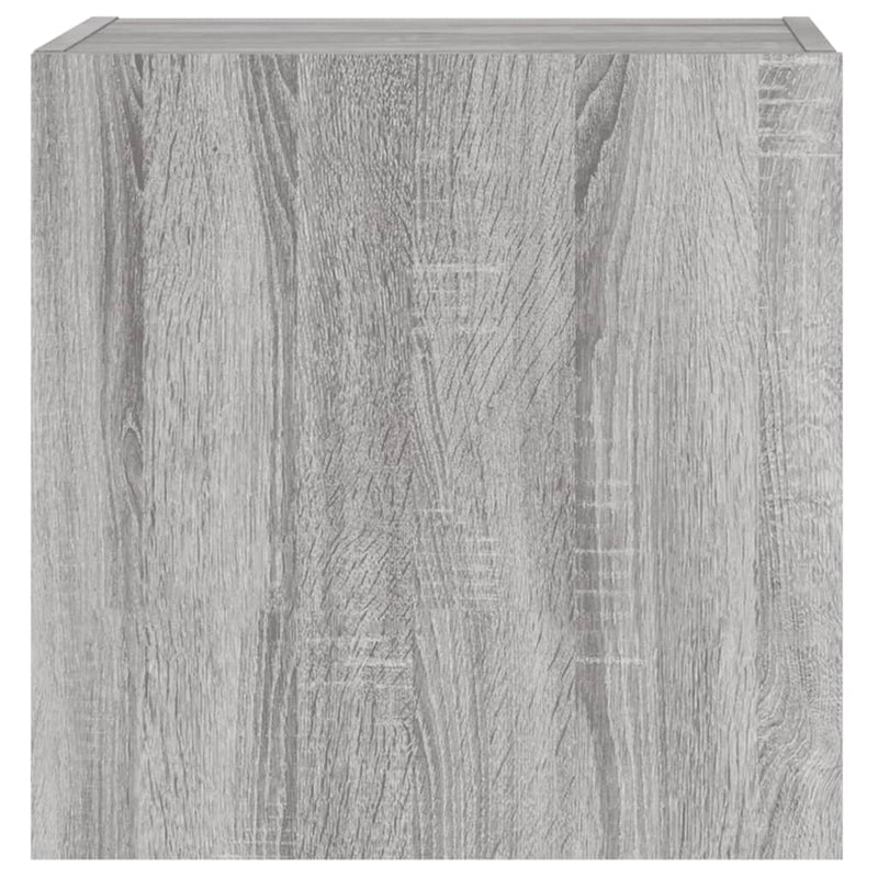 Comodă TV de perete, gri sonoma 40,5x30x40 cm lemn prelucrat