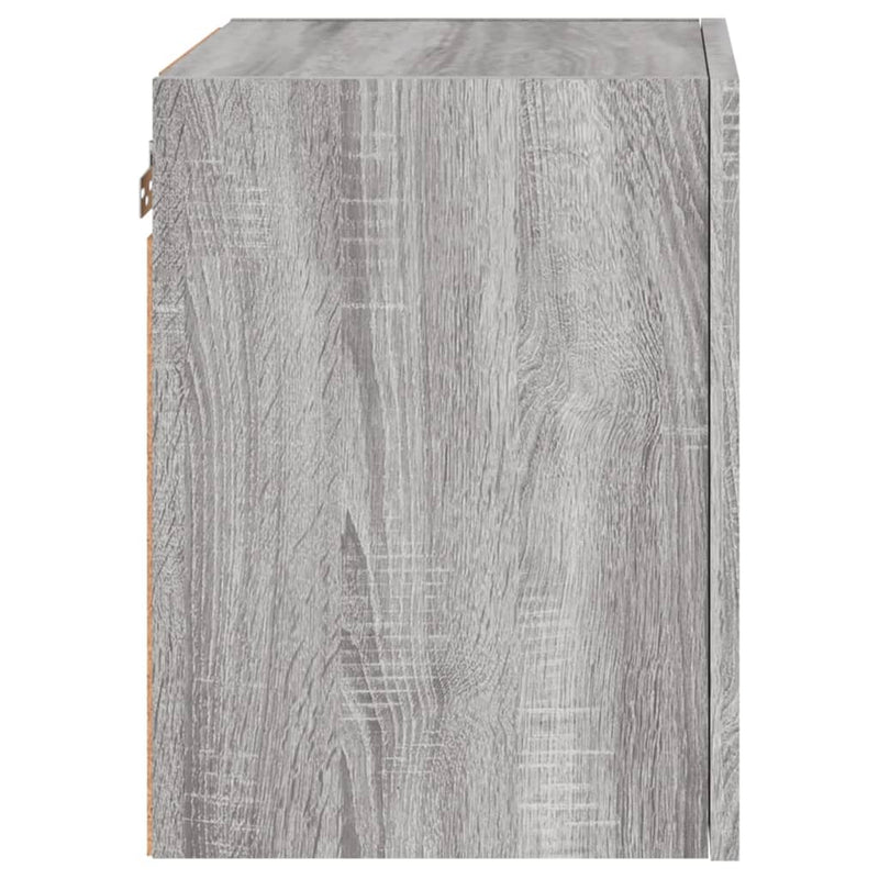 Comodă TV de perete, gri sonoma 40,5x30x40 cm lemn prelucrat