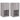 Comode TV cu lumini LED, 2 buc., gri sonoma, 30,5x30x60 cm