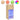 Comode TV cu lumini LED, 2 buc., stejar sonoma, 40,5x30x90 cm
