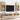 Comode TV cu lumini LED, 2 buc., stejar sonoma, 40,5x30x90 cm