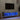 Comode TV cu lumini LED, 2 buc., gri beton, 60x30x30 cm