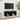 Comodă TV cu lumini LED, negru, 80x30x30 cm
