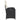 Set bistro cu perne, 3 piese, negru, poliratan