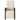 Set bistro cu perne, 3 piese, negru, poliratan