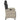 Set bistro cu perne, 3 piese, gri deschis, poliratan