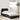 Cadru de pat Dover negru, 90x190 cm, catifea