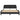 Cadru de pat Dover negru 135x190 cm catifea