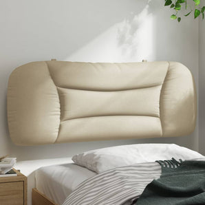 Pernă pentru tăblie de pat, Hvar, crem, 100 cm, material textil