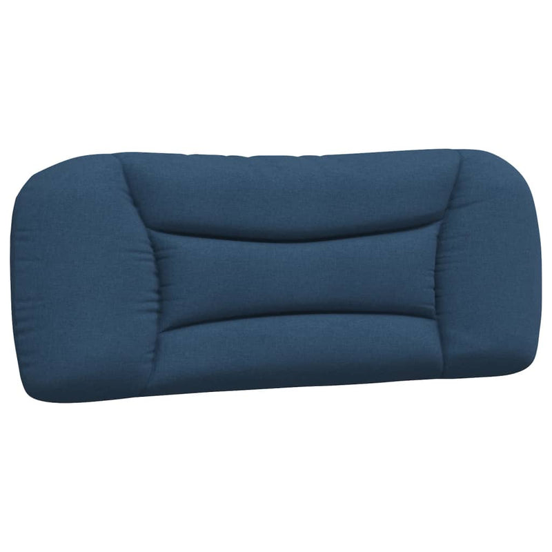 Pernă pentru tăblie de pat, Hvar, albastru, 100 cm, material textil
