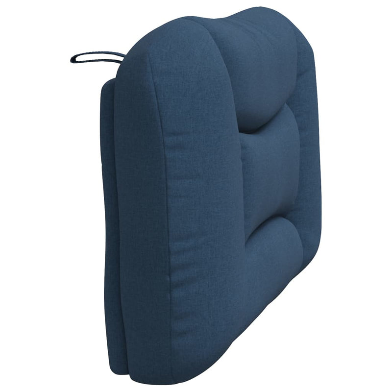 Pernă pentru tăblie de pat, Hvar, albastru, 100 cm, material textil