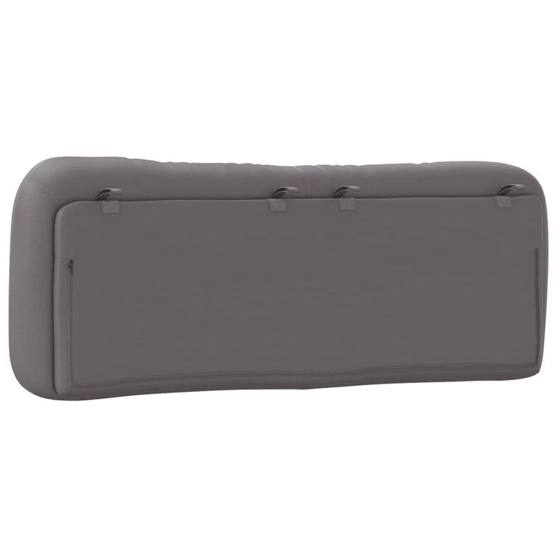 Pernă pentru tăblie, Hvar, gri, 120 cm, piele artificială