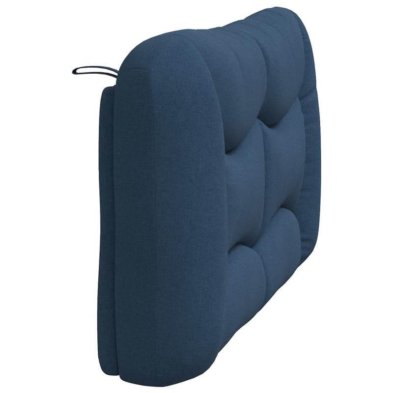 Pernă pentru tăblie de pat, Hvar, albastru, 140 cm, material textil