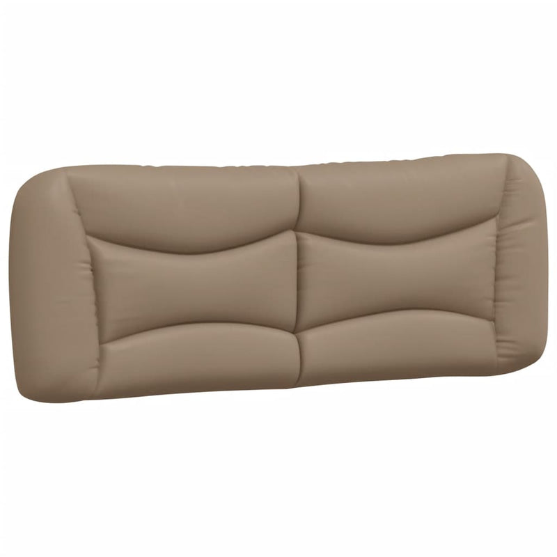 Pernă pentru tăblie de pat, Hvar, cappuccino 140 cm piele artificială