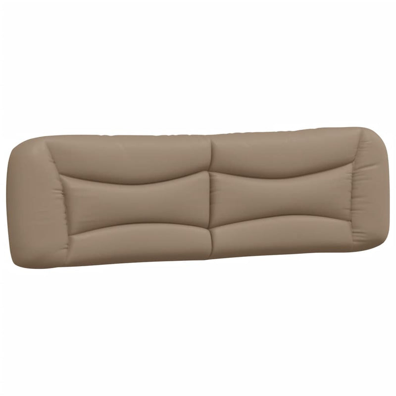 Pernă pentru tăblie pat, Hvar, cappuccino, 180 cm, piele artificială