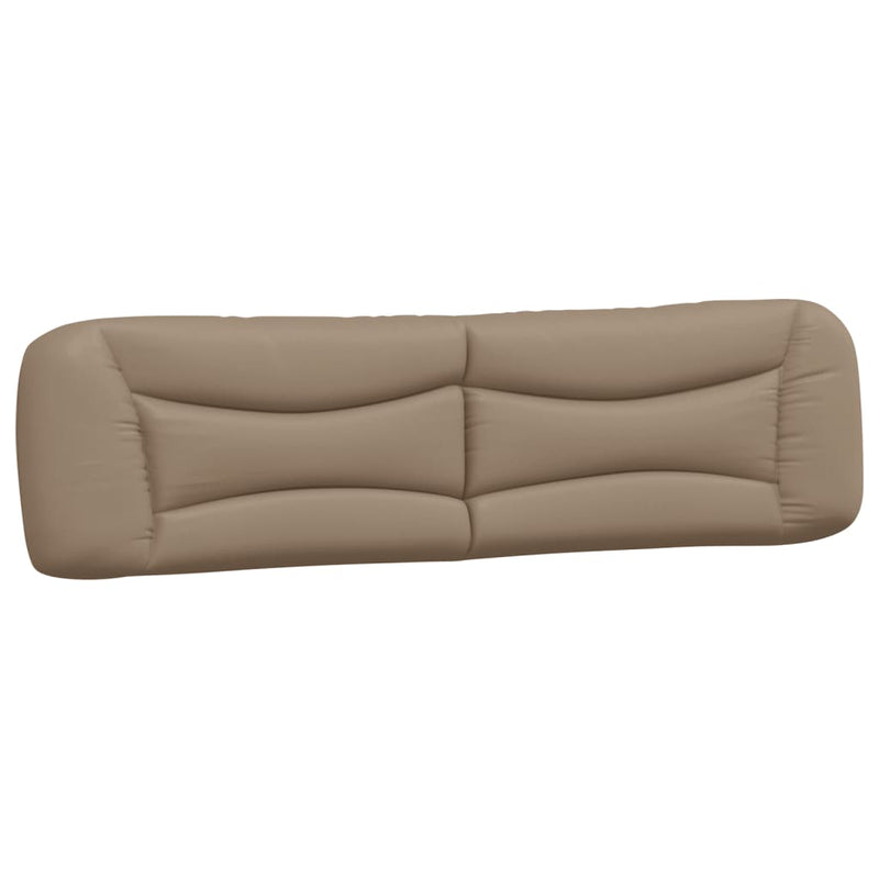 Pernă pentru tăblie pat, Hvar, cappuccino, 200 cm, piele artificială